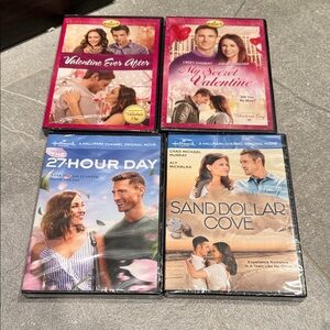 Hallmark Romantic DVD Collection - Red, Pink, Blue